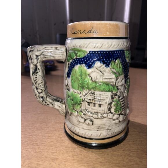 Elbro Japan Post WWII Windsor Canada Ceramic Beer Stein Mug - Picture 2 of 4